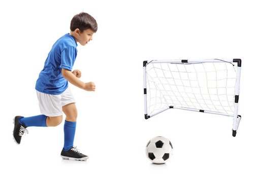 2 Mini Portería De Fútbol Divertida Para Niños Pequeños