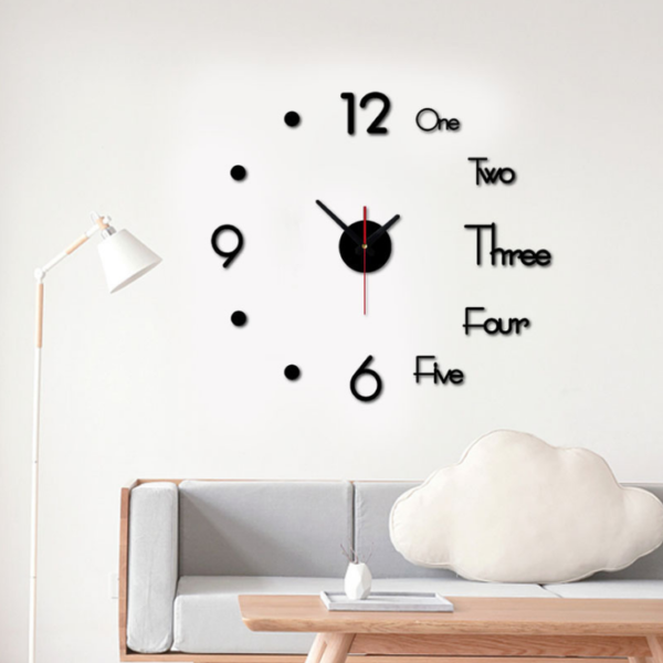 RELOJ DE PARED ONE TWO THREE GRANDE