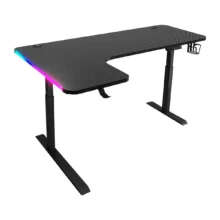 Escritorio Eléctrico Iron Up Negro – RGB -160 cms
